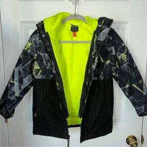 The Children’s Place Boys Print 3 In 1 Jacket - Black